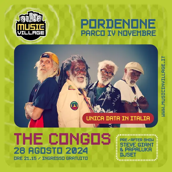 Music in Village 2024 – The Congos